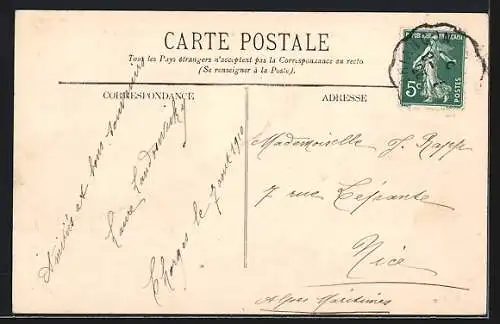 AK Chorges /Alpes, Vue Generale, Ligne de Gap à Briancon