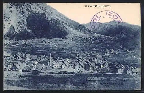 AK Cerviéres, vue générale