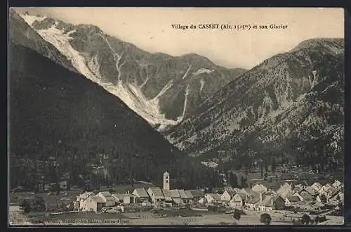 AK Casset, Village du Casset et son Glacier