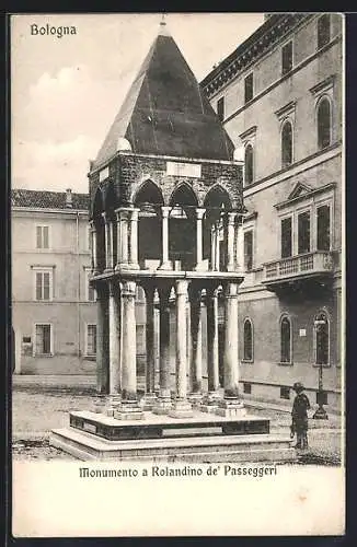 AK Bologna, Monumento a Rolandino de` Passeggeri