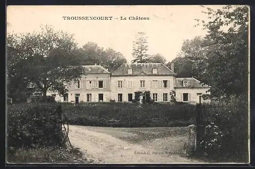 AK Troussencourt, Le Chateau