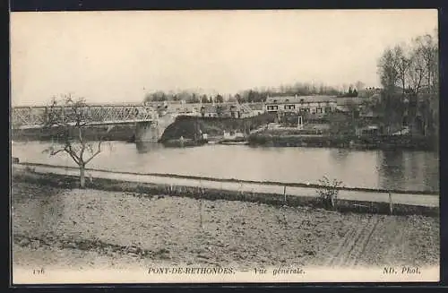 AK Pont-de-Rethondes, Vue générale