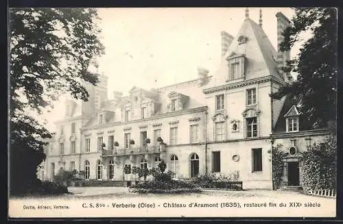 AK Verberie /Oise, Chateau d`Aramont