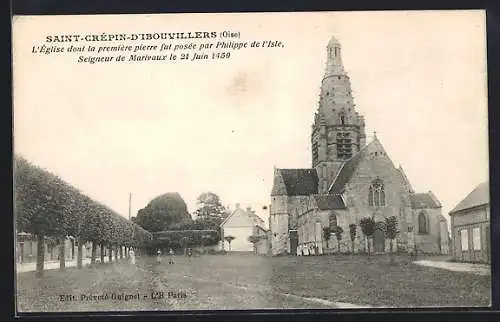 AK Saint-Crépin-d`Ibouvillers, L`Église