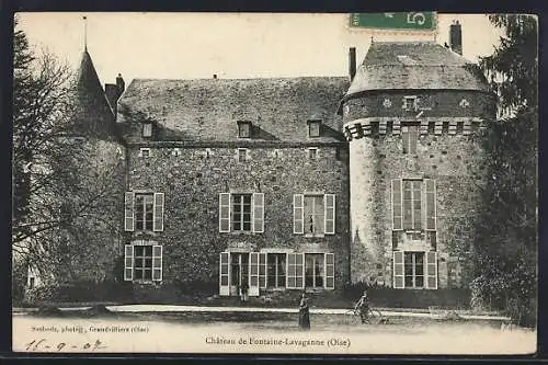 AK Fontaine-Lavaganne /Oise, Le Chateau