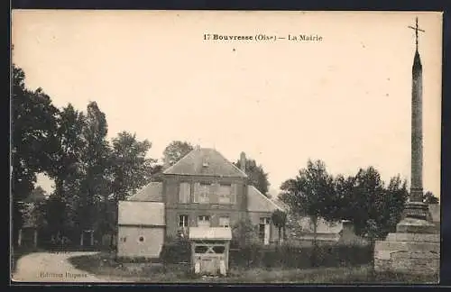 AK Bouvresse /Oise, La Mairie