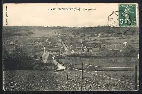 AK Boutencourt /Oise, Vue générale