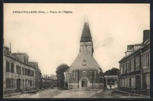 AK Ansauvillers, Place de l`Eglise