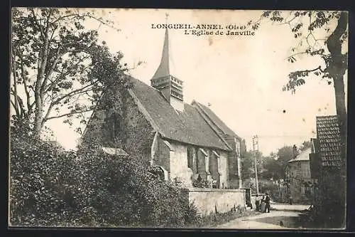 AK Longueil-Annel /Oise, L`Eglise de Janville