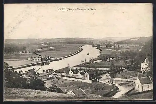 AK Creil /Oise, Hameau de Vaux