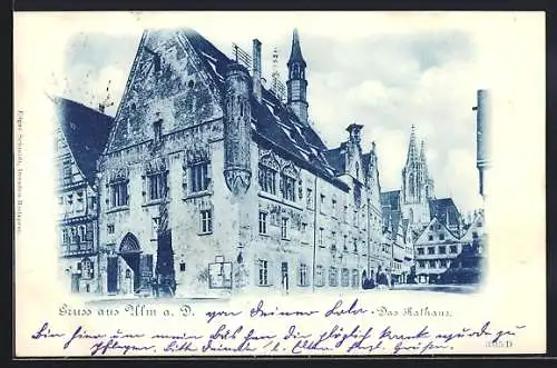 AK Ulm / Donau, Das Rathaus