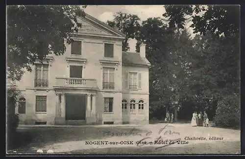 AK Nogent-sur-Oise, Hotel de Ville