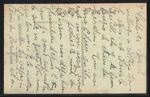 AK Ressons-sur-Matz, La Grande Rue