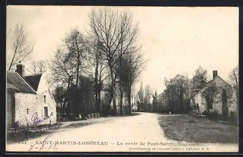 AK Saint-Martin-Longueau, La route de Pont-Sainte-Maxence