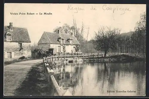 AK Vieux-Moulin, Forêt de Compiègne