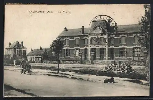 AK Vaumoise /Oise, La Mairie