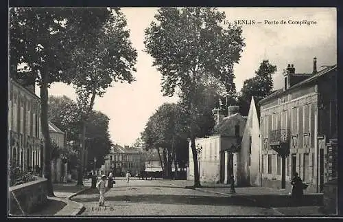 AK Senlis, Porte de Compiègne