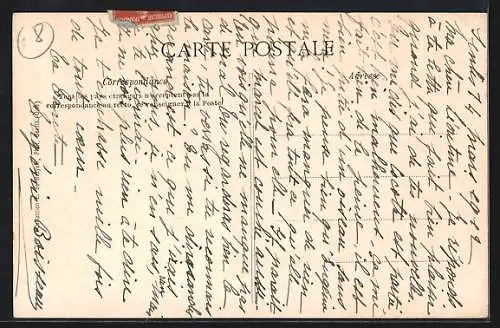 AK Senlis, Route de Compiègne