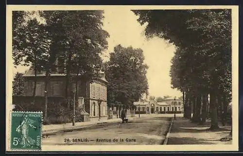 AK Senlis, Avenue de la Gare