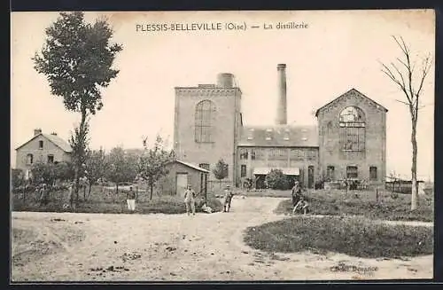 AK Plessis-Belleville /Oise, La distillerie