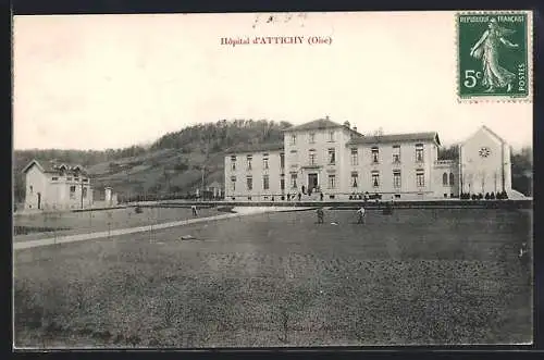 AK Attichy /Oise, L`Hôpital