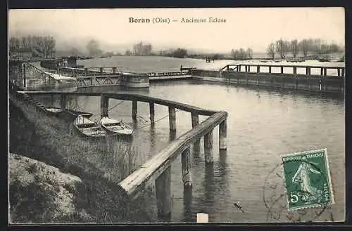 AK Boran /Oise, Ancienne Écluse