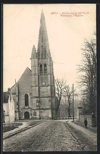 AK Versigny /Senlis, L`Eglise