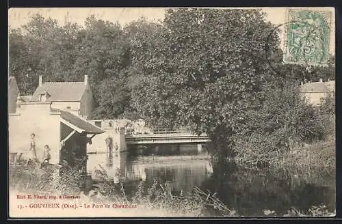 AK Gouvieux /Oise, Le Pont de Chaumont