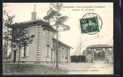 AK Liancourt /Oise, Sanatorium d`Angicourt, Pavillon du Concierge