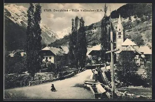 AK Ville Vallouise, Vue centrale