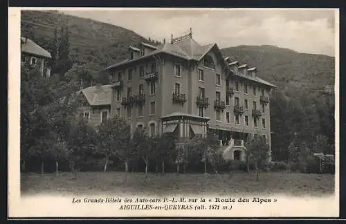 AK Aiguilles-en-Queyras, Les Grands-Hotels des Auto-cars