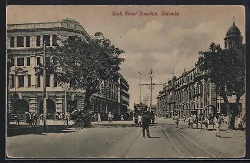 AK Colombo, Tramway at York Street Junction