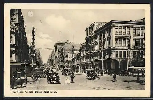 AK Melbourne, Tramway at The Block, Collins Street