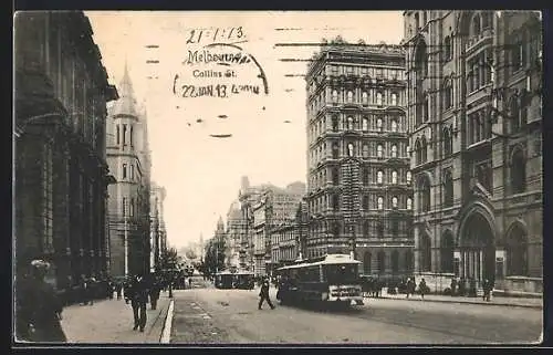 AK Melbourne, Tramway in Collins Street