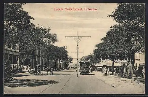 AK Colombo, Tramway on Lower York Street