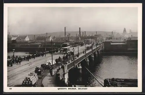 AK Belfast, Tramway on Queen`s Bridge