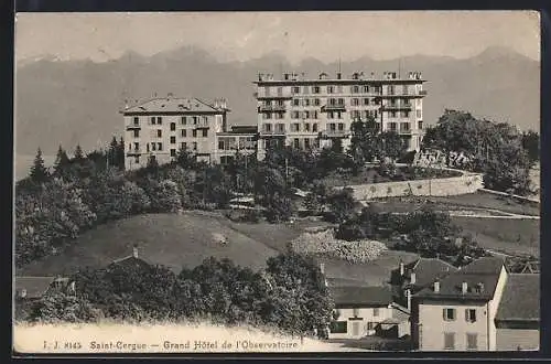 AK Saint-Cergue, Grand Hotel de l`Observatoire