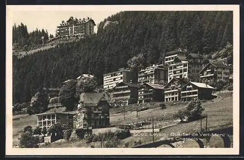 AK Leysin, Quartier de Vert-Moni et les Chamois