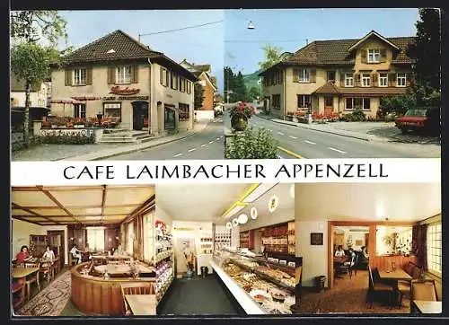 AK Appenzell, Cafe und Conditorei Laimbacher