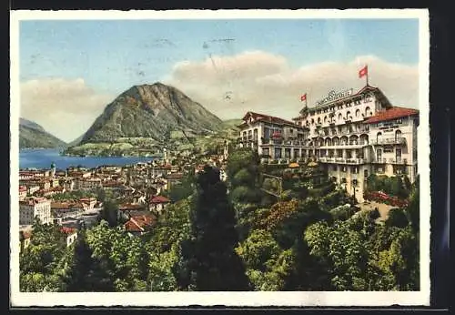 AK Lugano, Hotel Weisses Kreuz