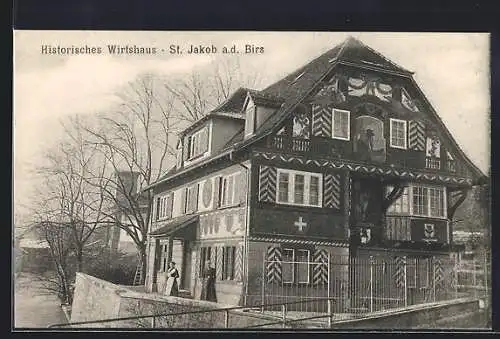 AK St. Jakob a. d. Birs, Historisches Gasthaus