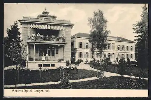 AK Langenthal, Bezirks-Spital, Parkpartie