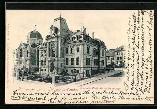 AK Chaux-de-Fonds, Controle Fédérale et Synagoge