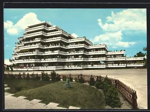 AK Schermbeck / Niederrhein, Partie am Terrassenhaus