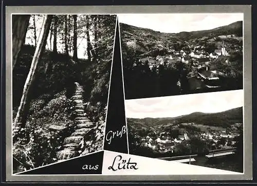 AK Lütz, Kleiner Wasserfall, Gesamtansicht