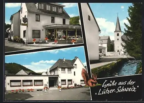 AK Lütz /Mosel, Restaurant-Pension Lützer-Schweiz