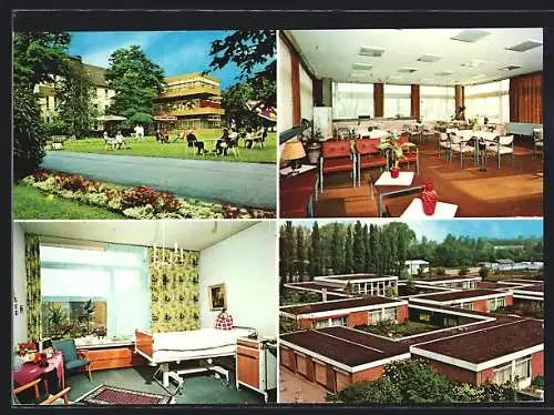 AK Köln-Mülheim, Die Städtischen Altenheime mit Innenansichten