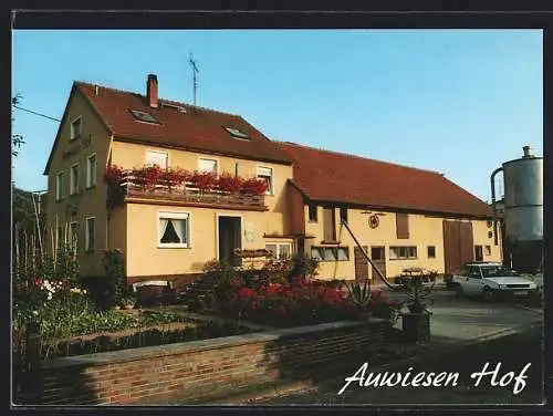 AK Hausen / Taunus, Der Gasthof Auwiesen-Hof der Fam. Kraft