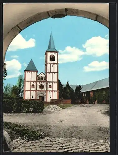 AK Merten /Sieg, Blick auf die Schlosskirche