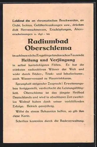 AK Oberschlema, Radiumbad
